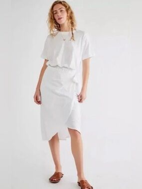 NEW Free People tie waist midi dress size XS